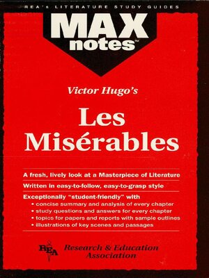 cover image of Les Miserables (MAXNotes Literature Guides)